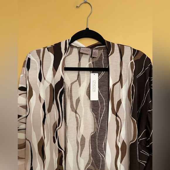 NWT EasyWear By Chico’s Carie 3 Qtr Jacket - Picture 3 of 9